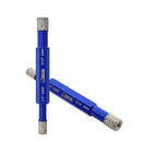 SHDIATOOL Diamond Drilling Core Bits 5pcs 6-6/8mm Granite Ceramic Masonry Marble Vacuum Brazed Hole Saw Hexagonal Shank