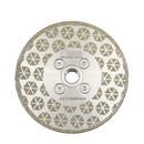 Electroplated Cutting Grinding Disc Double Side M14 or 5/8-11 Flange
