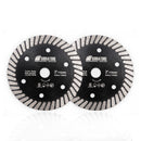 SHDIATOOL Diamond Turbo Saw Blade 3" 2/10pcs for Ceramics Tiles