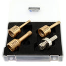Diamond Drill Bits 4pcs/set 6/8/10mm Core Bit+Adapter Granite Ceramic M14 Thread - SHDIATOOL