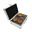 5pcs/set SHDIATOOL Diamond Drill Core Bits Kit for Tile Porcelain Granite Marble