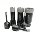 SHDIATOOL Diamond Core Drill Bits Set(6pcs) for Porcelain Tile Granite Marble 5/8-11 - SHDIATOOL