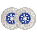 Diamond Cutting Grinding Disc Triangle Granite Concrete Saw Blade M14 or 5/8-11 Flange