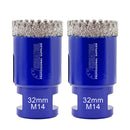 SHDIATOOL Diamond Core Drill Bit Porcelain Tile Marble Stone with M14