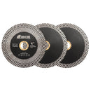 X Mesh Turbo Blade Tile Ceramic Marble Double Sided Diamond Cutting Grinding Disc