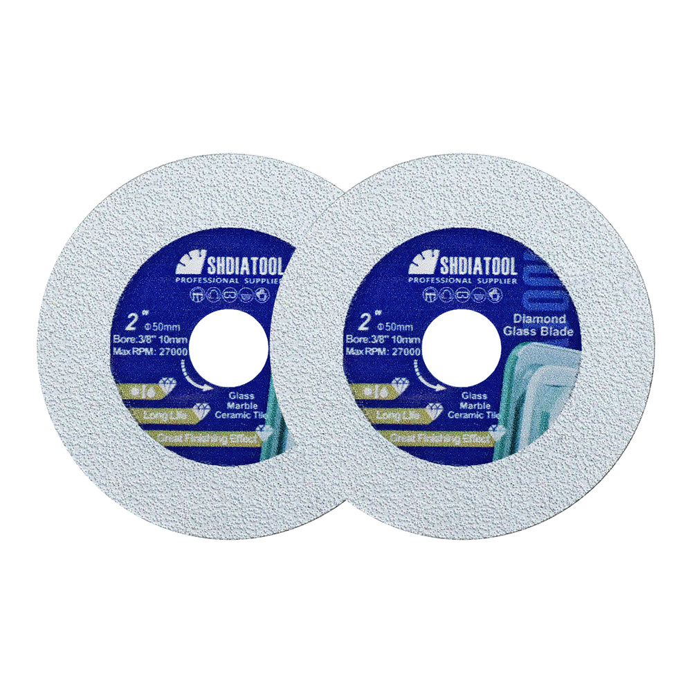 DE Warehouse SHDIATOOL Diamond Cutting Grinding Glass Disc 1pc 125mm Saw Blade for Glass Ceramic