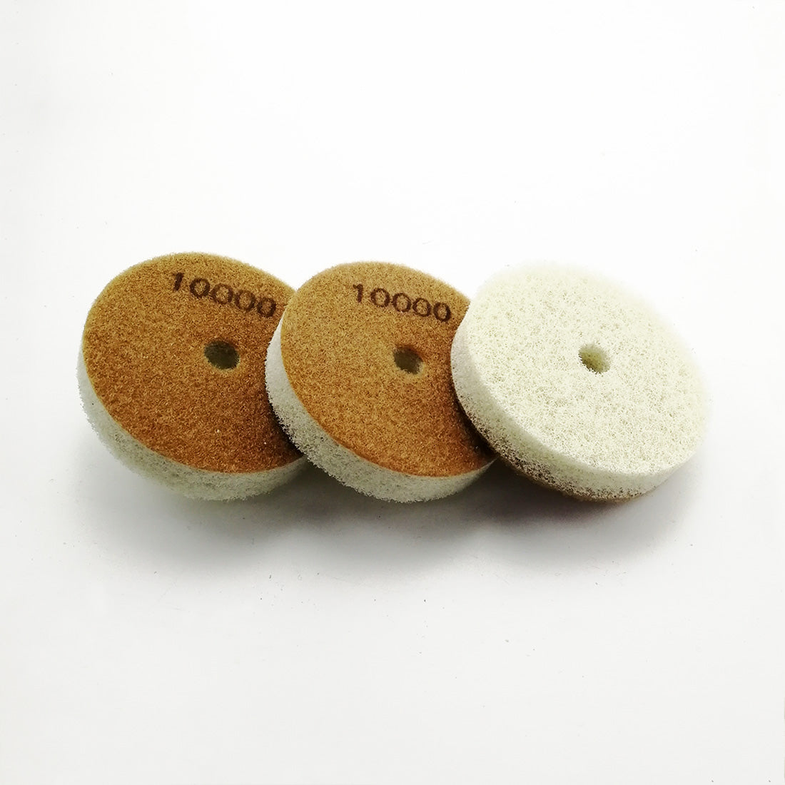 SHDIATOOL 4"/100mm Thickened Sponge Diamond Polishing Pads for Soft Stone Marble 3pcs/set - SHDIATOOL