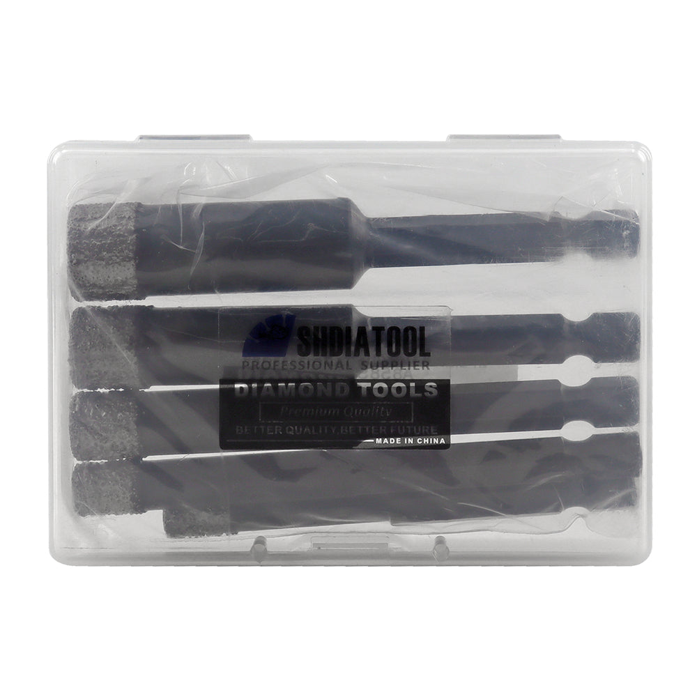 Diamond Drilling Bit 5pcs Ceramic Granite Marble Core Bit Quick-fit Shank