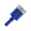 SHDIATOOL Diamond Drill Core Bits with Triangle Shank for Porcelain Tile Ceramic Granite Marble Masonry Stone Diamond Hole Saw Dia 20-68mm - SHDIATOOL