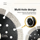 SHDIATOOL Concrete Diamond Segmented Saw Blade with Multi Holes Cutting Granite Marble - SHDIATOOL