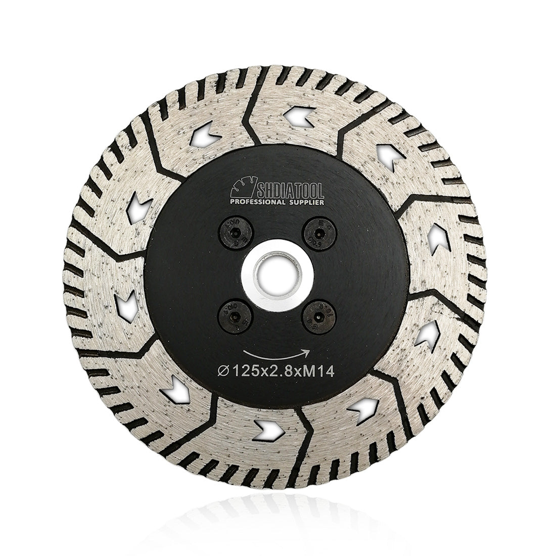 SHDIATOOL Turbo Saw Blade 3" 4.5" 5" 7" 9"Cutting Grinding Marble Concrete - SHDIATOOL