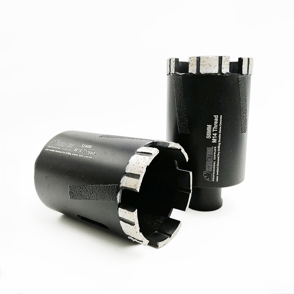 Diamond Drill Core Bit Laser Welded 18-102mm for Hard Stone Concrete Granite - SHDIATOOL