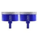 SHDIATOOL Diamond Drill Core Bits with Triangle Shank for Porcelain Tile Ceramic Granite Marble Masonry Stone Diamond Hole Saw Dia 20-68mm - SHDIATOOL