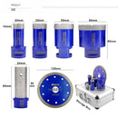 Diamond Drill Core Bits Set M14 Thread for Granite Ceramic Porcelain Tile 6pcs/Box - SHDIATOOL