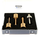 Diamond Drill Bits 4pcs/set 6/8/10mm Core Bit+Adapter Granite Ceramic M14 Thread - SHDIATOOL