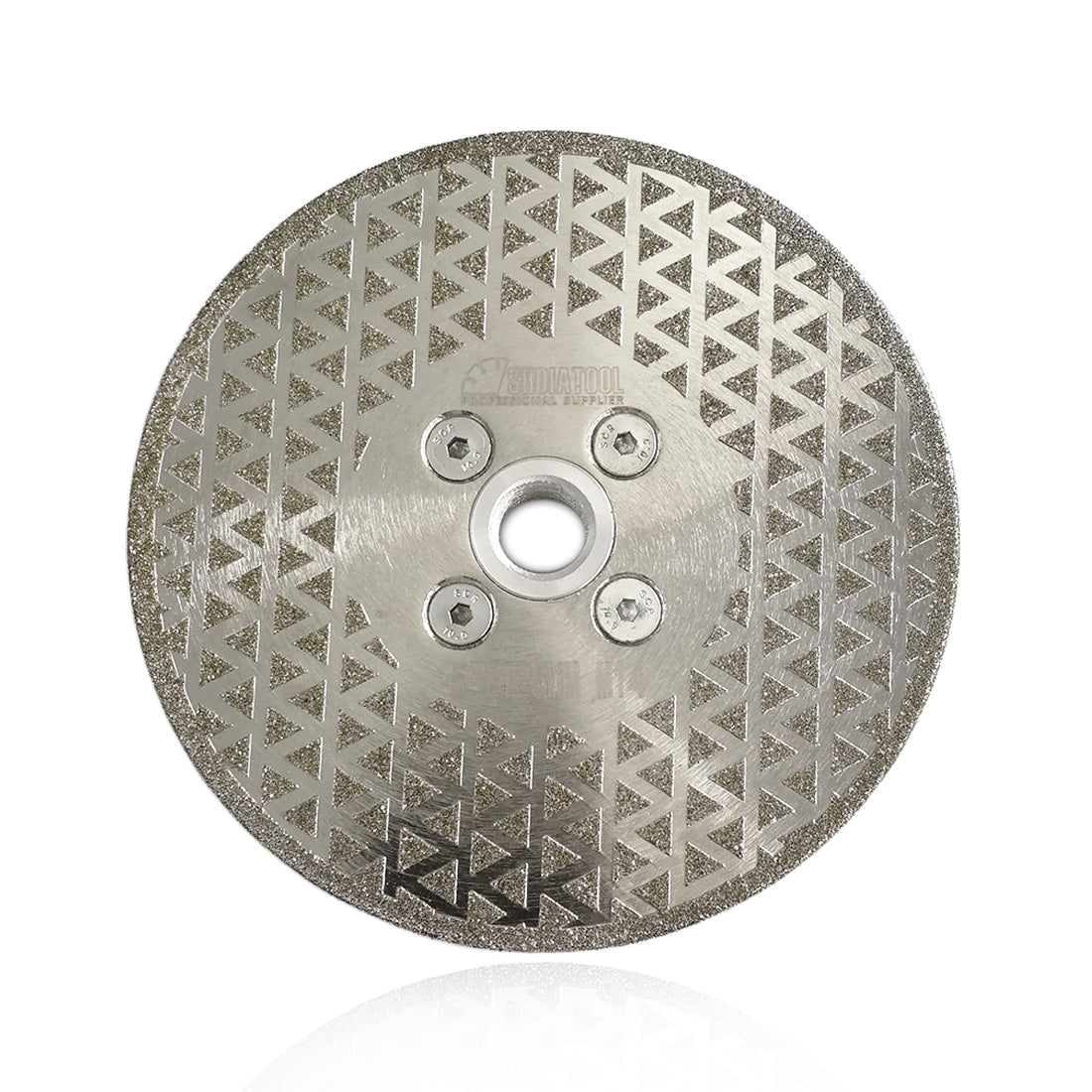 Electroplated Cutting and Grinding Disc Single/Double side Coated M14 or 5/8-11 Flange - SHDIATOOL