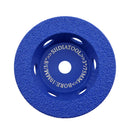 SHDIATOOL 3 inch Diamond Grinding Cup Wheel for Granite Marble Masonry Convex Bore 10mm