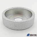 SHDIATOOL 3"/75mm Diamond Flat Profile Wheel (5 Styles Available) for Stone Tile - SHDIATOOL
