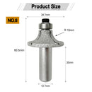 Diamond Router Bits with 1/2" Shank for Granite Marble 31 sizes 2pcs - SHDIATOOL