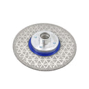 Saw Blades 5pcs 4/4.5/5"Cutting Grinding for Granite Concrete M14 or 5/8-11 Flange