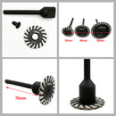 2pcs 30/40/50MM Mini Saw Blade with Removable 6mm Shank for Cutting Carving Stone Marble - SHDIATOOL