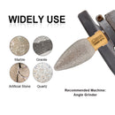 SHDIATOOL 30mm Diamond Engraved Milling Bits for Granite Marble M14