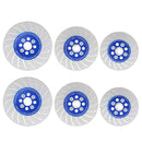 Saw Blades Double sided 4/4.5/5" Granite Marble Concrete M14 or 5/8-11 Flange