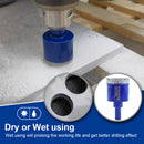 Diamond Drill Core Bits Porcelain Tile Ceramic Granite Marble with Triangle Shank - SHDIATOOL