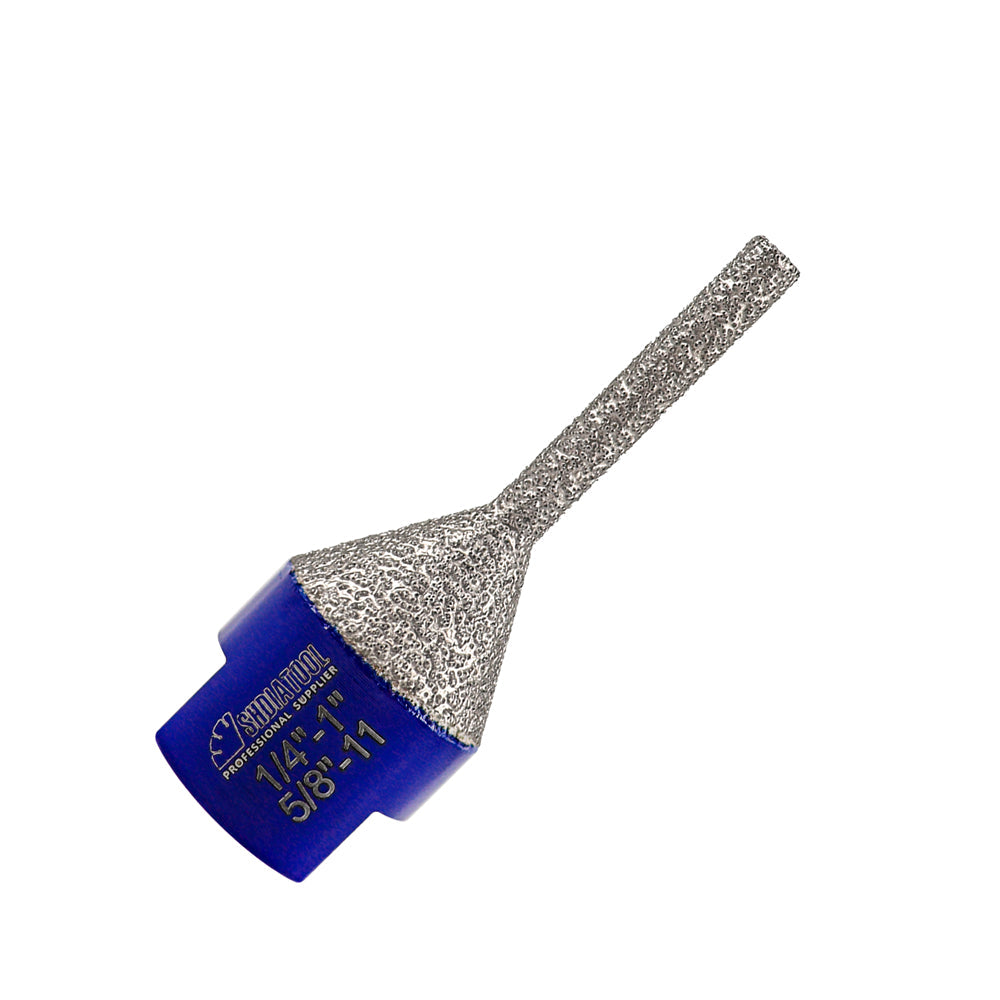 6-25mm Diamond Finger Milling Bit for Porcelain Ceramic Marble Granite 5/8-11 or M14 - SHDIATOOL