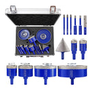 SHDIATOOL 13PCS 6-100MM Diamond Triangle Shank Drill Core Bits 2inch Beveling Chamfer Bit
10MM Milling Bit 6MM Carbide Bit Ceramic Tile Porcelain Tile Ceramic Granite Marble