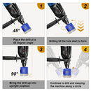 SHDIATOOL Diamond Drill Bit 1/2/5pcs Dia 35mm Granite Marble Ceramic Vacuum brazing Core Bit SDS PLUS Shank