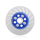 Saw Blades Double sided 4/4.5/5" Granite Marble Concrete M14 or 5/8-11 Flange