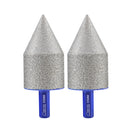 Diamond Chamfering Milling Finger Bit for Ceramic Porcelain Granite Hexagonal Shank