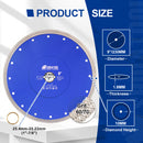 4"-14" X Mesh Turbo Diamond Blade Cutting for Tile Ceramic Porcelain Marble - SHDIATOOL
