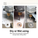 Diamond Core Bits 4pcs/set Marble Ceramic Porcelain Hole Saw M14 Thread