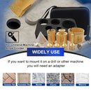 SHDIATOOL Diamond 11pcs/kit Core Drill Bits Milling Bit Chamfer Adaptor Set For Ceramic Tile Porcelain Tile Marble