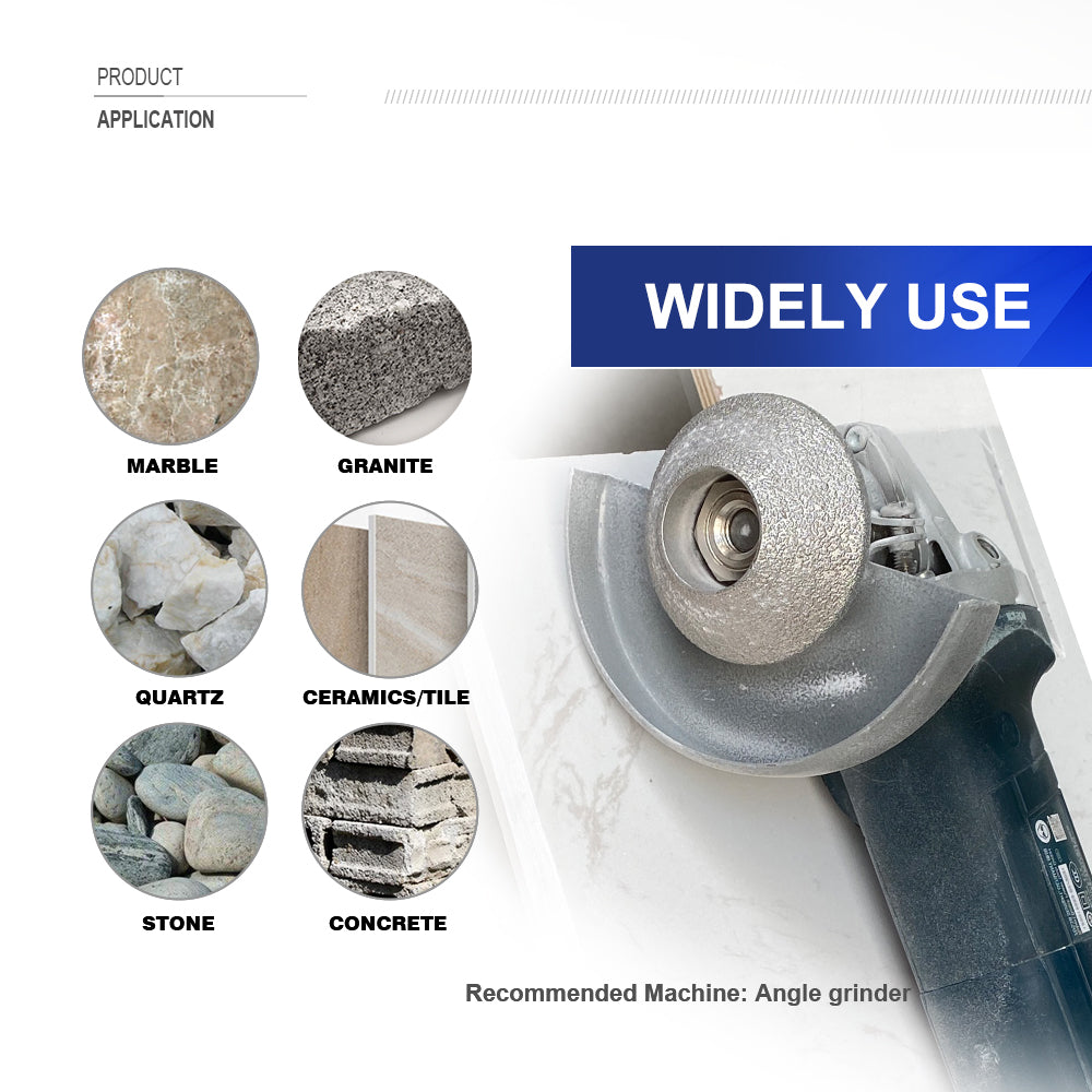 SHDIATOOL Diamond Grinding Wheel 75MM for Marble Ceramic Stone - SHDIATOOL