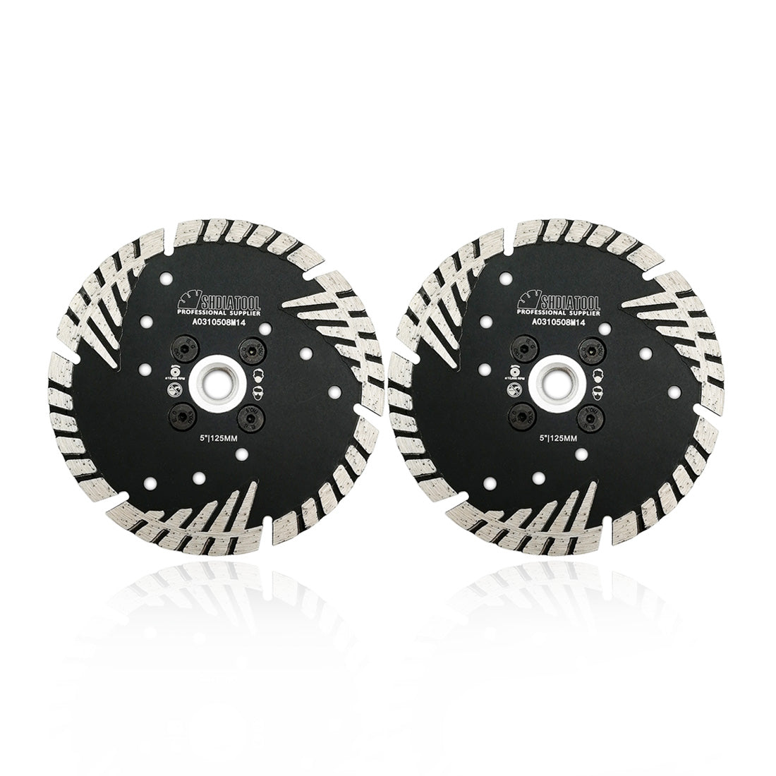 2pcs 4"-9" Turbo Diamond Blade for Concrete Granite Marble Masonry BE Warehouse - SHDIATOOL
