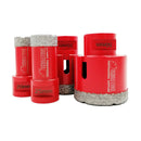 4pcs/set Dry Diamond Drill Bits for Porcelain Tile Stoneware Granite M14 Thread - SHDIATOOL