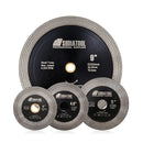 SHDIATOOL X Mesh Turbo Double Sided Diamond Cutting Grinding Disc for Tile Ceramic Marble Stone 4''/4.5''/5''/9" - SHDIATOOL