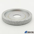 3"/75mm Vacuum Brazed Diamond Flat Profile Wheel (5 Styles Available) - SHDIATOOL