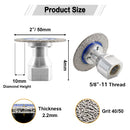 Diamond Engraving Saw Blade 40/50mm for Marble Granite M14 or 5/8"-11 Flange - SHDIATOOL