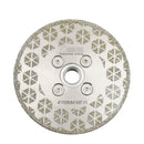 Electroplated Saw Blade Granite Marble Single Side Coated with M14 or 5/8-11 Flange