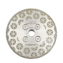 Electroplated Saw Blade Granite Marble Single Side Coated with M14 or 5/8-11 Flange