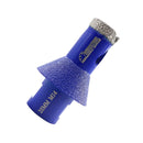 SHDIATOOL Diamond Drilling Chamfer Milling Bits with 5/8-11 or M14 Thread for Enlarging Grinding Trimming Tile Ceramic Marble Size 25/25/35mm - SHDIATOOL
