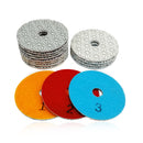 3 Step 4" Diamond Polishing Pads for Marble Soft Stone Floor - DIATOOL