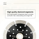 SHDIATOOL Concrete Diamond Segmented Saw Blade with Multi Holes Cutting Granite Marble - SHDIATOOL