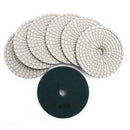 SHDIATOOL Diamond Polishing Pads for Marble Granite Dia 4"/100mm 7pcs/set - SHDIATOOL