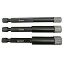 Professional Dry Diamond Tile Drill Bits Set with Quick-fit Shank - DIATOOL