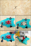 SHDIATOOL Drill Bit Hole Saw Guide Jig Fixture Adjustable Diamond Hole (2 Sizes) - DIATOOL